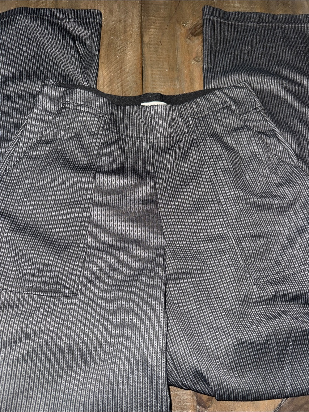 Max Studio Men's Gray Pinstriped Corduroy Pants